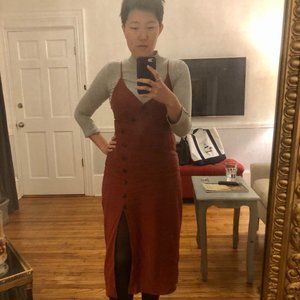 Urban Outfitters linen midi dress